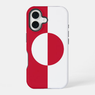 Apple iPhone 16 Case-Mate with Greenland flag Case