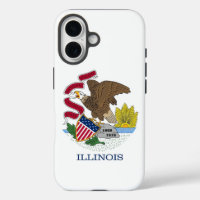 Apple iPhone 16 Case-Mate with Illinois flag
