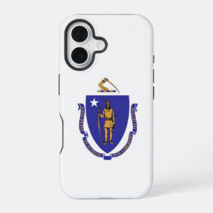 Apple iPhone 16 Case-Mate with Massachusetts flag Case