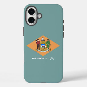 Apple iPhone 16 Plus Case-Mate, Delaware flag iPhone 16 Plus Case