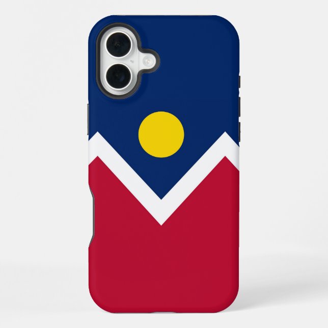 Apple iPhone 16 Plus Case-Mate, Denver flag Case (Back)