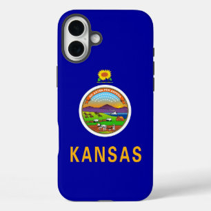 Apple iPhone 16 Plus Case-Mate Kansas flag iPhone 16 Plus Case