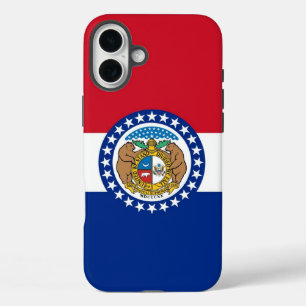 Apple iPhone 16 Plus Case-Mate, Missouri flag iPhone 16 Plus Case