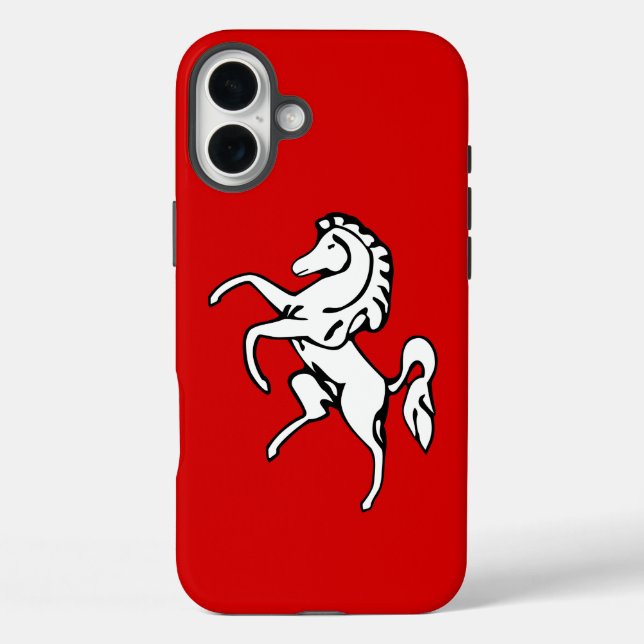 Apple iPhone 16 Plus Mate, Kent County flag Case-Mate iPhone Case (Back)
