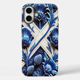 Apple iPhone 16 Plus Mate, Scottish Thistles Case