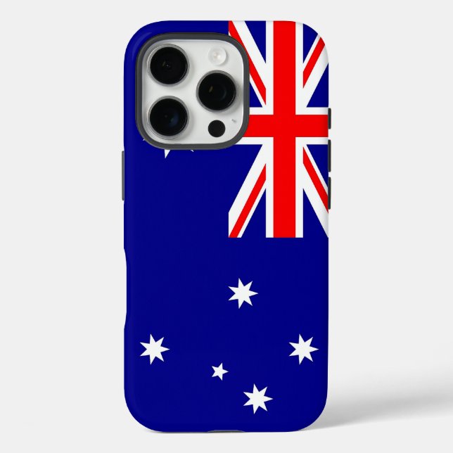 Apple iPhone 16 Pro Case-Mate, Australia flag Case-Mate iPhone Case (Back)