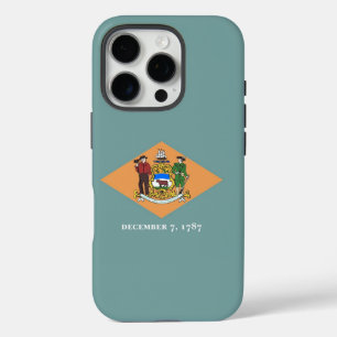Apple iPhone 16 Pro Case-Mate, Delaware flag Case