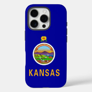 Apple iPhone 16 Pro Case-Mate, Kansas flag iPhone 16 Pro Case