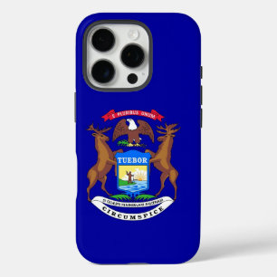 Apple iPhone 16 Pro Case-Mate, Michigan flag Case