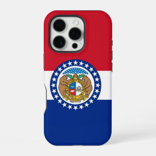 Apple iPhone 16 Pro Case-Mate, Missouri flag Case