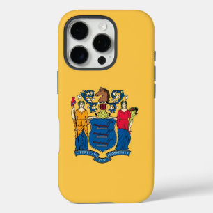 Apple iPhone 16 Pro Case-Mate, New Jersey flag Case
