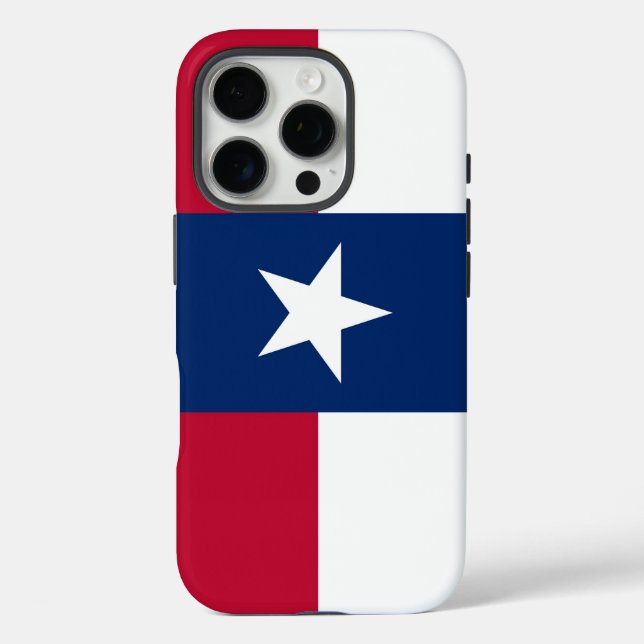 Apple iPhone 16 Pro Case-Mate, Texas flag Case-Mate iPhone Case (Back)