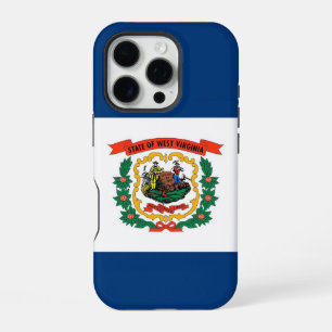 Apple iPhone 16 Pro Case, West Virginia flag Case