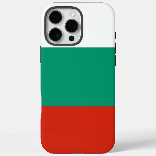 Apple iPhone 16 Pro Max Case, Bulgaria flag Case-Mate iPhone Case (Back)