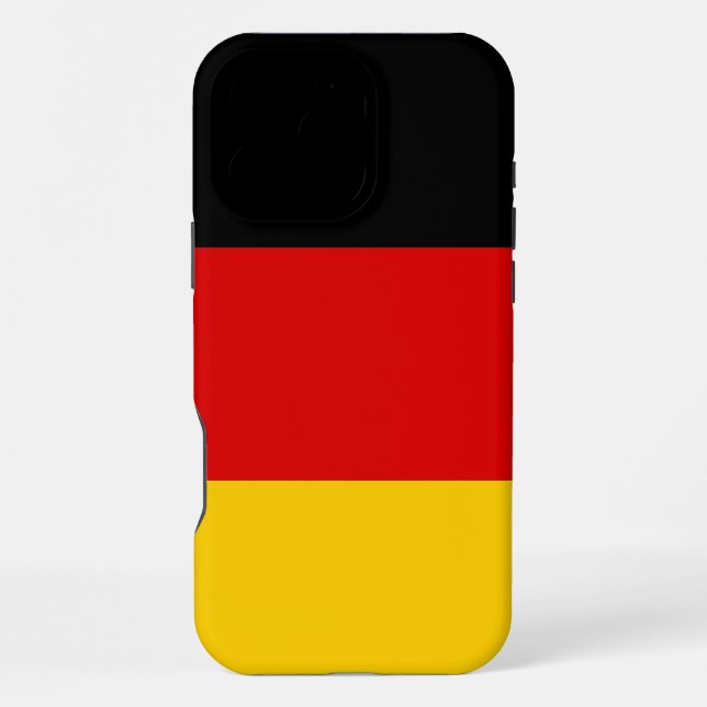 Apple iPhone 16 Pro Max Case, Germany flag Case (Back)