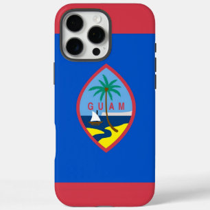 Apple iPhone 16 Pro Max Case, Guam flag iPhone 16 Pro Max Case