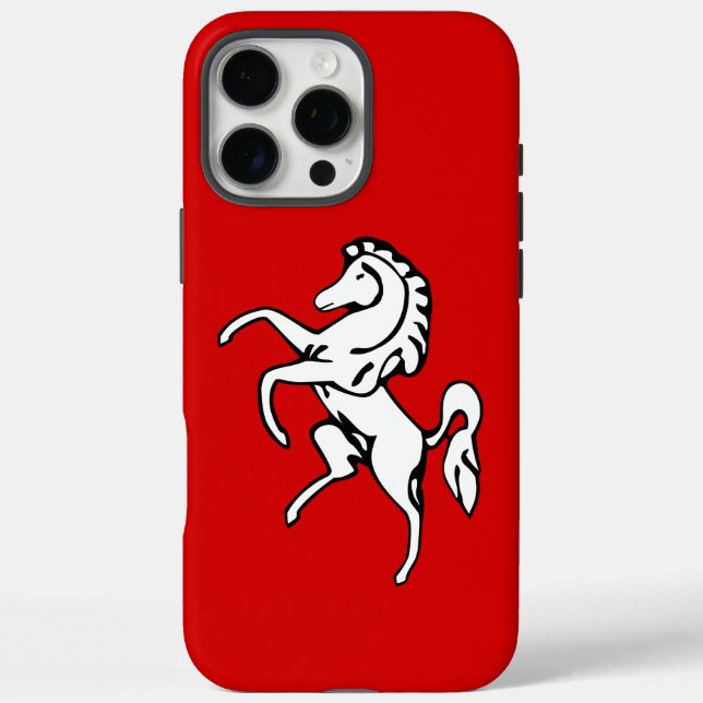 Apple iPhone 16 Pro Max Case, Kent County flag Case-Mate iPhone Case (Back)