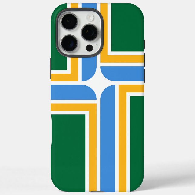 Apple iPhone 16 Pro Max Case, Portland flag Case-Mate iPhone Case (Back)