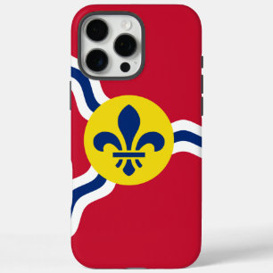 Apple iPhone 16 Pro Max Case, St. Louis flag Case