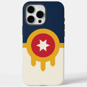 Apple iPhone 16 Pro Max Case, Tulsa City flag Case