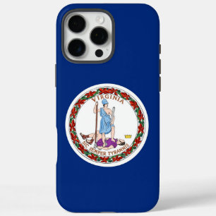 Apple iPhone 16 Pro Max, Virginia State flag Max Case