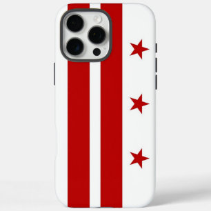 Apple iPhone 16 Pro Max, Washington DC flag iPhone 16 Pro Max Case