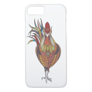 Apple iPhone 8/7 Case-Colourful Chicken Case-Mate iPhone Case