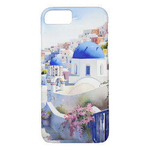 Apple iPhone 8/7, Phone Case Santorini Oia