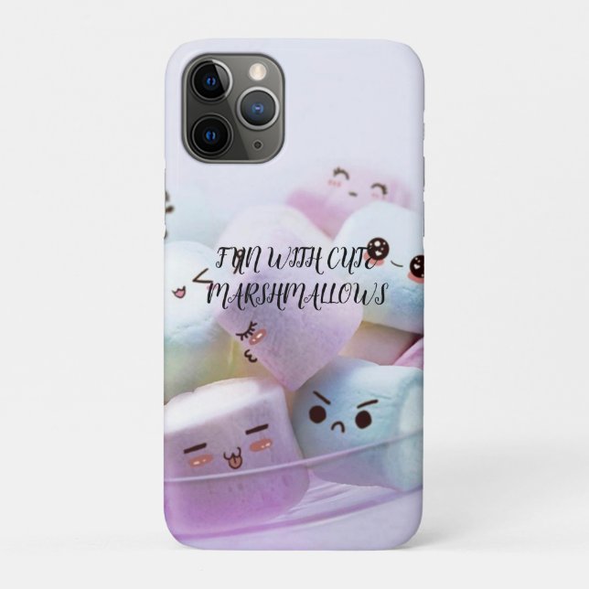 APPLE IPHONE PRO 11 CASE iPhone WITH MARSHMALLOW   (Back)