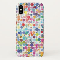 Apple iPhone X CaseMate Case Watercolor Paint Drop