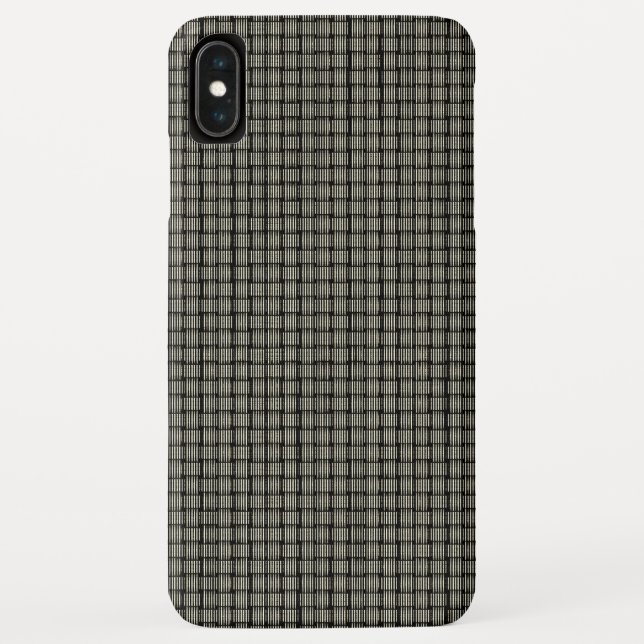 apple iphone xs max case art design style  (Back)