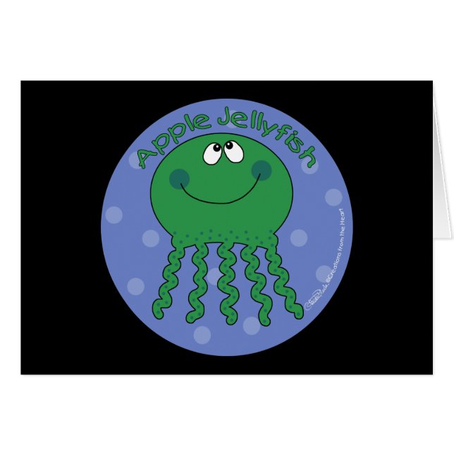 Apple Jellyfish (Front Horizontal)