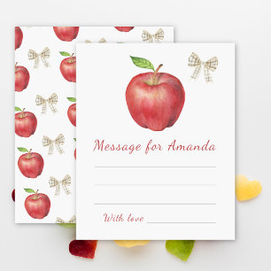 apple kids birthday time capsule message