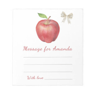 apple kids birthday time capsule message notepad