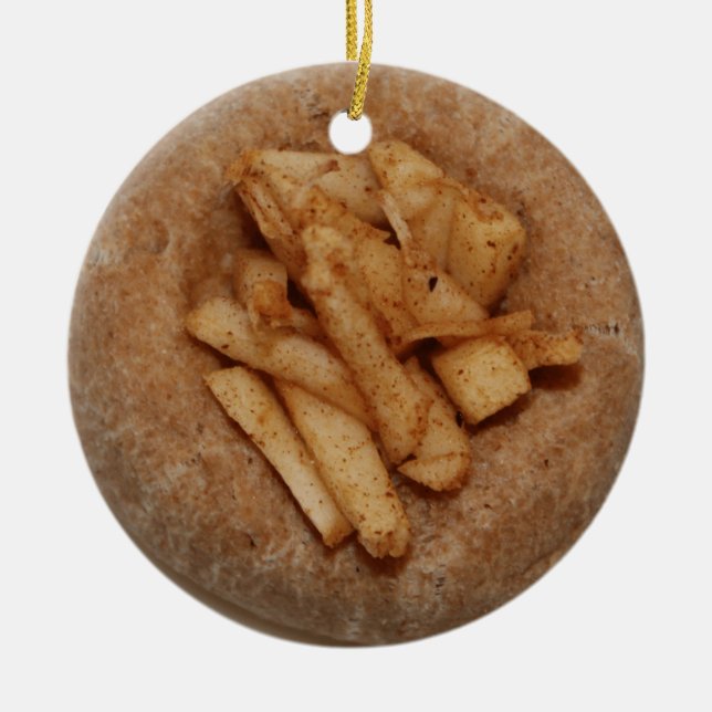 Apple Kolache ornament (Front)