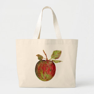 Apple Large Tote Bag