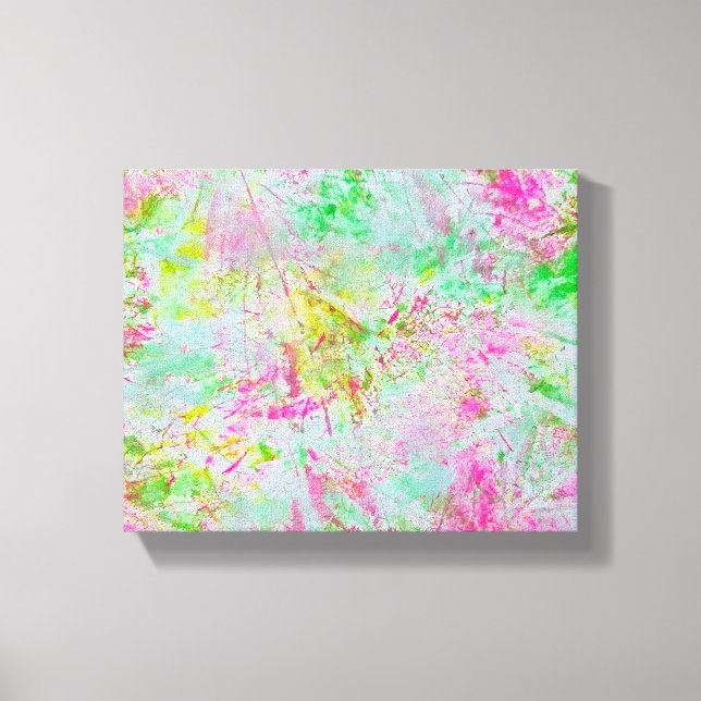 APPLE LEAVES CANVAS PRINT (Front)