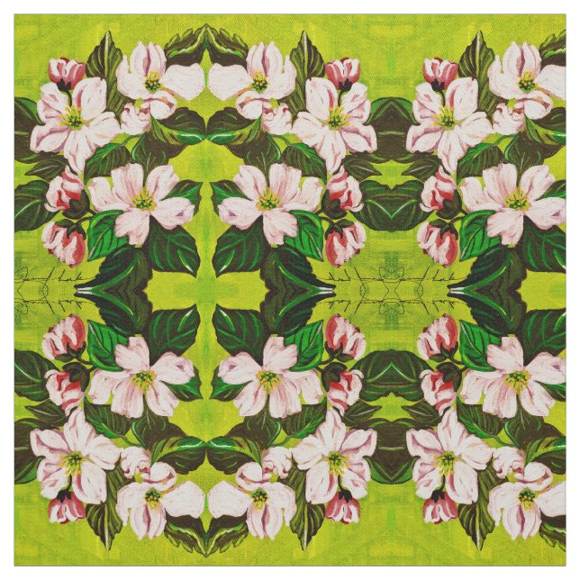 Apple Lime Fabric (Swatch)