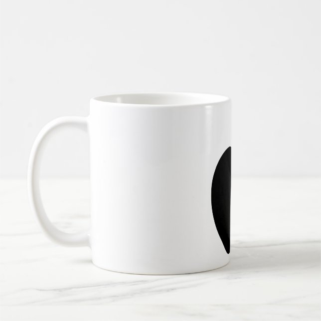 Apple logo design coffee mug set  (Left)