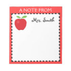 Apple notepad for a Teacher