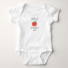 Apple of (daddy, mommy,your choice)Eye Customized