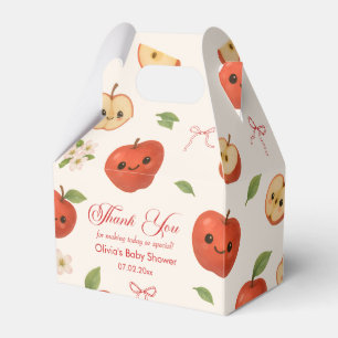 Apple of My Eye Baby Shower Favor Box