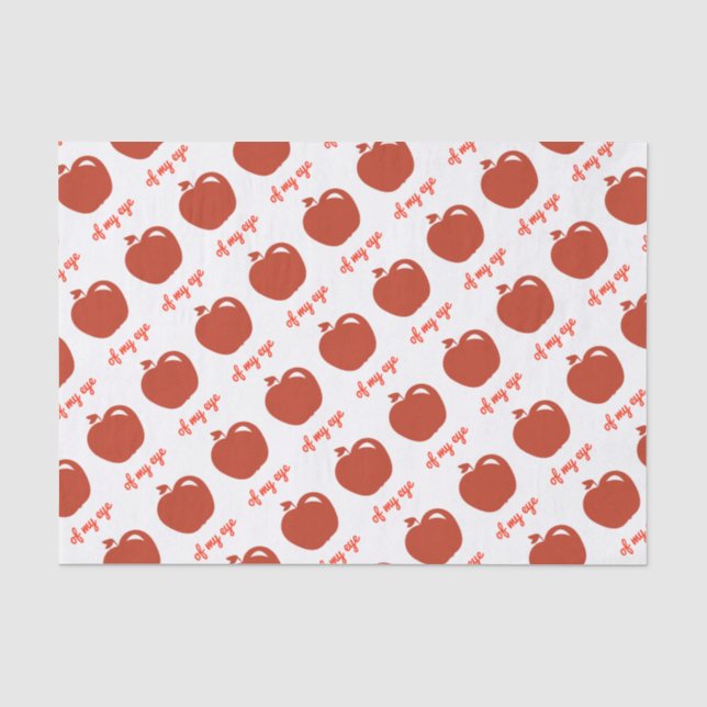 Apple of my eye merchandize tissue paper (Front)