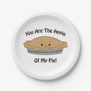 Apple of My pie Paper Plate
