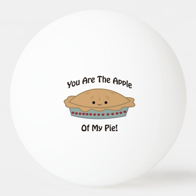 Apple of My pie Ping Pong Ball (Front)