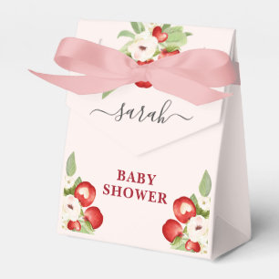 Apple of Our Eye Baby Shower Favor Box