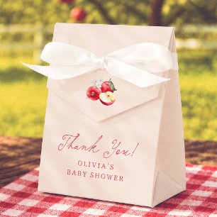 Apple Of Our Eye Baby Shower Thank You Favor Box