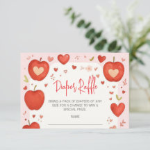 Apple of Our Eye Fall Baby Shower Diaper Raffle 