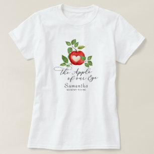 Apple Of Our Eye Fall Baby Shower Mommy to Be T-Shirt
