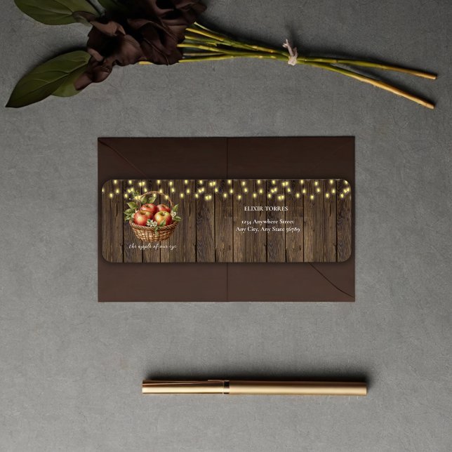 Apple Of Our Eye Fall Floral Wood Baby Shower (Creator Uploaded)